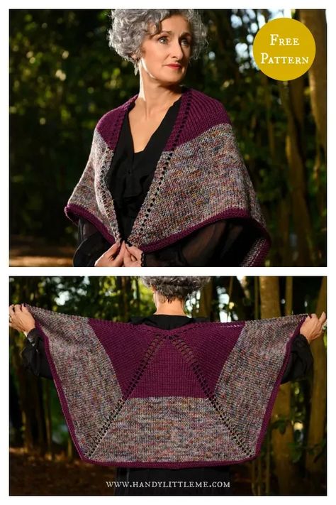 Knitted Shawls And Wraps, Poncho Knitting Patterns Free, Free Knit Shawl Patterns, Comfort Shawl, Knit Wrap Pattern, Poncho Knitting Patterns, Hand Knit Shawl, Earrings Patterns, Knitted Shawl