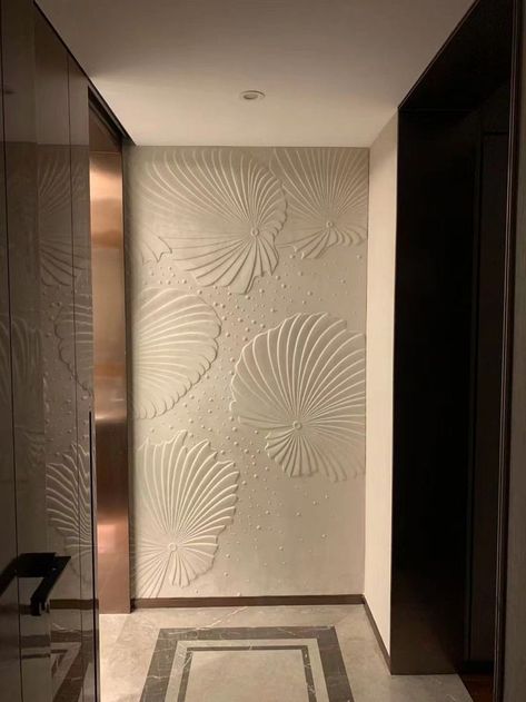 Passage Wall Design, Wall Cladding Texture, Bedroom Wallpaper Accent Wall, Feature Wall Design, Stone Wall Design, Latest Living Room Designs, Wall Panel Design, Wall Texture Design, 3d Cnc