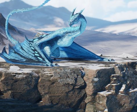 Blue Wyvern, Century Age Of Ashes, Wyvern Dragon, Mythical Creature Art, Game Of Thrones Artwork, Dragons Den, Dragon Tales, Dnd Dragons, Medieval Life