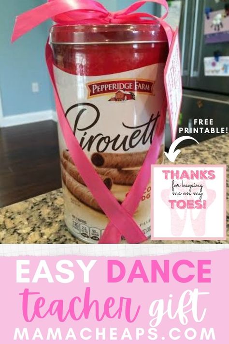 Best Dance Teacher Gifts, Gift Ideas For Dance Teachers, Dance Teacher Thank You, Dance Teacher Gifts End Of Year, Dance Teacher Gifts Christmas, Dance Teacher Appreciation Gifts, Touch Dance, Dance Teacher Christmas Gifts, Teacher Emergency Kit