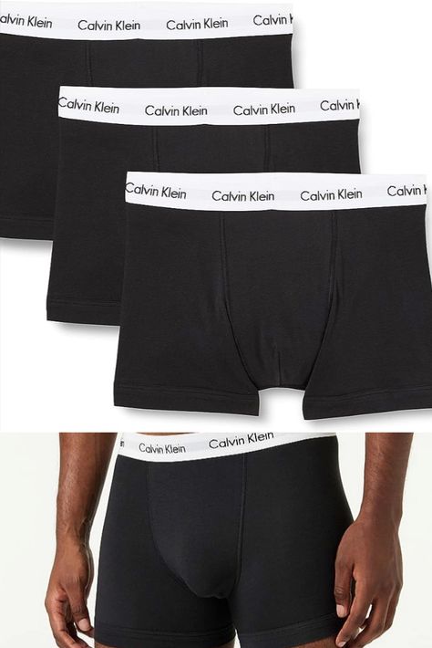 CALVIN KLEIN BOXERS: Step into each day in a comfortable, signature Calvin Klein style with these CK signature trunks. Featuring a classic, understated design, with an elasticated waistband and cotton comfort, this 3 pack is the ultimate essential underwear men will love to wear for sports. 95% Cotton, 5% Elastane Machine Wash Fastening: Pull On Trunks Stretch Calvin Klein Boxers, Mens Trunks, Calvin Klein Men, Each Day, Amazon Fashion, Trunk, Healthy Living, Calvin Klein, Sports