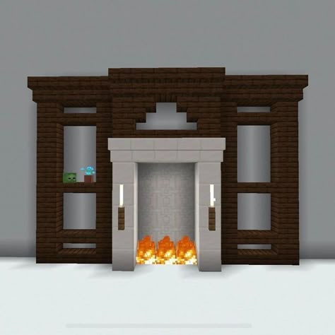 Minecraft Wall Designs, Minecraft Hack, Mansion Minecraft, Minecraft Living Room, Interior Minecraft, Modern Minecraft Houses, Case Minecraft, Minecraft Wall, Minecraft Decoration