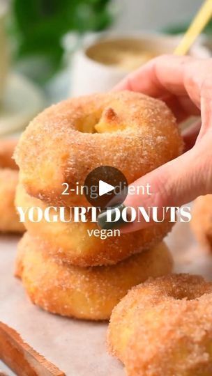 Baking Alternatives, Vegan Donuts, Plant Kitchen, Plant Based Cookbook, Vegan Yogurt, Self Rising Flour, 2 Ingredient, Silicone Spatula, Vanilla Yogurt