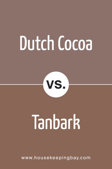 Dutch Cocoa SW 6032 by Sherwin Williams vs Tanbark SW 6061 by Sherwin Williams Sherwin Williams Coordinating Colors, Red Paint Colors, Dutch Cocoa, Trim Colors, Cozy Feeling, Deep Brown, Soothing Colors, Red Paint, Coordinating Colors