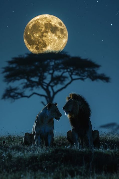 Two Lions, Awsome Pictures, African Skies, Lion Photography, Africa Wildlife, Lion And Lioness, Quiet Beauty, Lion Love, Spirit Animal Art