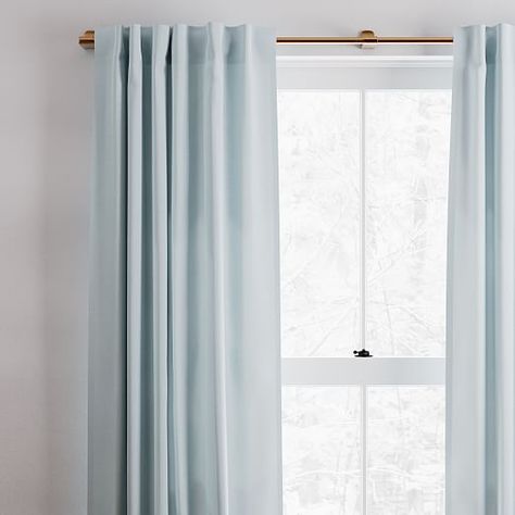 Light Blue Bedroom Curtains, Light Blue Drapes Living Room, Blue Nursery Curtains, Blue Drapes Bedroom, Coastal Living Room Curtains, Light Blue Curtains Bedroom, Light Blue Curtains Living Room, Sky Blue Curtains, Blue Linen Curtains