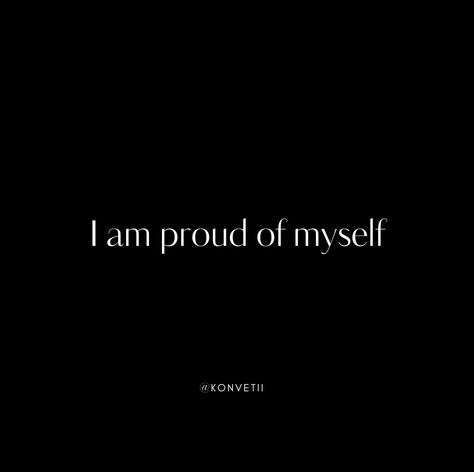 I am proud of myself✨ Follow us, let's build a community of people actually living not just existing. LinkedIn: @Konvetii Pinterest: @konvetii Instagram: @konvetii #konvetii #everyoneshouldlive #1in400trillion #affirmation #ambition #proud #confidence #dailyinspiration #inspiration #mindset #motivational #quoteoftheday #motivationalquotes #success #successful #selfcare #selflove #aesthetic #aesthetics #quotes ⁠#journeytosuccess #goals #successquotes #motivation #quote #dailymotivation #mind... Being Successful Aesthetic, Self Assured Aesthetic, Black Woman Mood Board, Individualist Aesthetic, Empowering Quotes Aesthetic, Vision Board Photos Confidence, 2025 Vision Board Confidence, Im Proud Of Myself Quotes, I Am Proud Of Myself Quotes