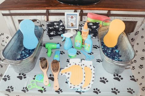 Dog Adoption Party Birthday, Pet Adoption Themed Birthday Party, Adopt A Pet Party Ideas, Pet Rescue Birthday Party, Adopt A Puppy Party Ideas, Pet Store Birthday Party, Vet Party Ideas, Puppy 3rd Birthday Party, Pet Adoption Birthday Party Ideas