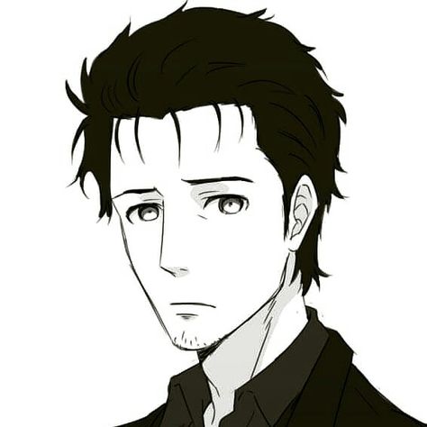 Steins Gate Drawing, Okabe Rintarou Pfp, Steins Gate Pfp, Okabe Rintarou Icon, Hououin Kyouma, Steins Gate Okabe, Okabe Rintarou, Stein Gate, Steins Gate 0