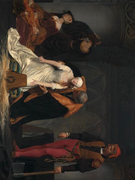 the execution of lady jane grey, history wallpaper Jane Grey, History Wallpaper, Lady Jane Grey, Greek Paintings, Rennaissance Art, Historical Painting, Tableau Art, Historical Art, Old Paintings