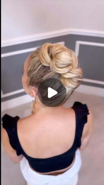 KellGrace on Instagram: "Pony tails! 🤩 I never ever liked using hair ties in my updos until recently. Do u use hair ties?! Filming more soon with some cool fun ideas! 💡 🎥 #kellgrace #updo #tutorial #hair #updotutorial #braid #braids #hairstyle #style #stylist #hairstylist #blondehair #hairup #hairtrends #bridalhair #bridehair #bridesmaidhair #fringe #bangs #formalhair #makeup #americansalon #modernsalon #behindthechair #parkave #salon #haireducation #hairshow #simpleupdo" How To Wear Your Hair With A Fascinator, Updo Hairstyles For Halter Dress, Hair Updo 2024, Hair Styles With Fascinators, Pull Through Braid Updo, Easy Dance Recital Hair, Updo Long Hair Wedding, Updo Hairstyles With Headband, Derby Hairstyles With Fascinator