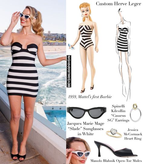 Barbie Movie Margot Robbie, Margot Robbie Outfit, Girls And Corpses, Margot Robbie Style, Barbie Costume, Halloween Costume Outfits, Movies Outfit, Movie Fashion, Red Carpet Event