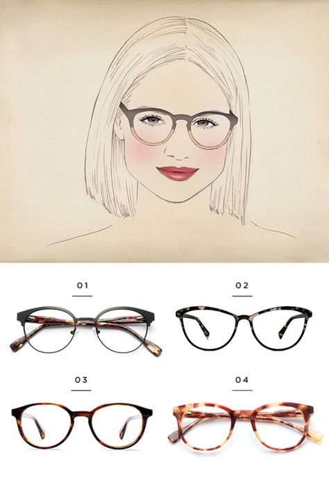 1. Coastal, $120 / 2. Warby Parker, $95 / 3. Warby Parker, $95 / 4. Coastal, $95 Frames For Round Faces, Glasses For Oval Faces, Glasses For Round Faces, Glasses For Face Shape, Glasses Frames Trendy, Glasses For Your Face Shape, All Face Shapes, Diamond Face Shape, Square Face Shape