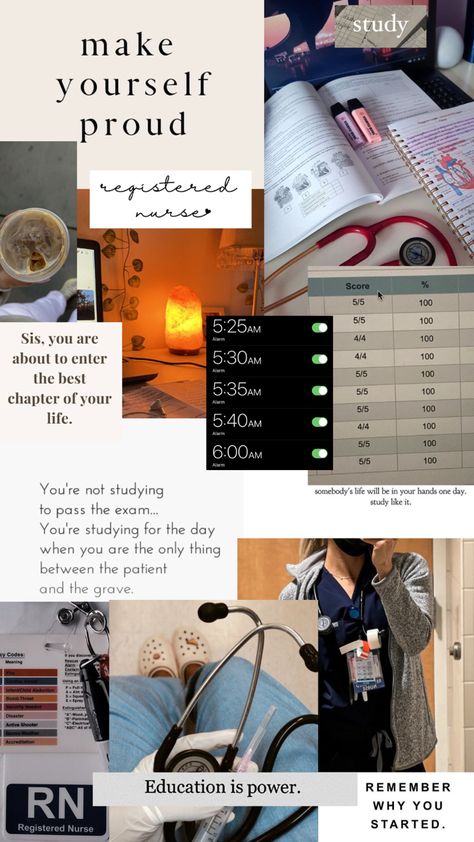 Motivation For School Inspiration, Future Nurse Motivation, Peds Oncology Nursing, Tips For Nursing School, Vison Boards Ideas Nursing, Nurse Study Aesthetic, Vision Board For Mbbs, Nursing School Background, Nursing Inspo Board