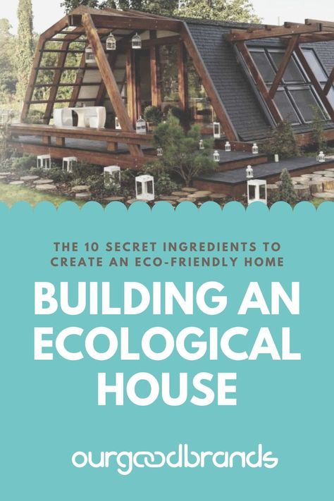 Healthier homes combine energy savings and environmental protection. Beyond the environmental benefits, this growing attraction for ecological houses reveals above all a commitment and an environmental awareness on the part of new generations. Organic Architecture Concept, Punk House, Ecology Projects, Environmental Architecture, Cozy Houses, Ecological House, Eco Friendly Building, Eco Buildings, Home Insulation