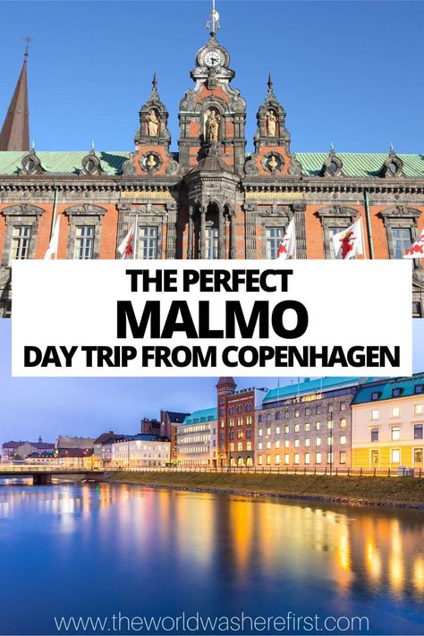 This Malmo itinerary will help you plan the perfect day trip from Copenhagen. Denmark Travel Guide, Flam Norway, Copenhagen Travel, European City Breaks, Denmark Travel, Sweden Travel, Poland Travel, European City, Scandinavia Travel