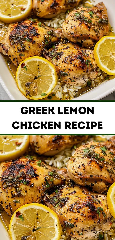 Need a new chicken recipe? This Greek Lemon Chicken is perfect for dinner recipes for family. Marinated in lemon, it’s a delightful dish that also works as dinner for two. One of the best lemon recipes! Chicken Recipes Simple, Chicken Recipe For Dinner, Chicken Greek, Recipe With Lemon, New Chicken Recipes, The Best Chicken Recipes, Making Chicken, Delicious Chicken Recipes, Marinating Chicken Breast