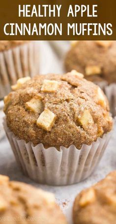 Mini Muffins For Kids, Sugar Free Apple Muffins, Mini Muffins Healthy, Healthy Apple Cinnamon Muffins, Apple Recipes Easy Healthy, Sugar Free Muffins, Greek Yogurt Muffins, Apple Recipes Healthy, Apple Muffin Recipes