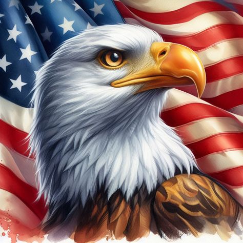 Generated by Microsoft Copilot Usa Eagle Wallpaper, Egale Pics Logo, American Flag Eagle Wallpaper, Evolutionary Art, Eagle Holding Flag, Bald Eagle American Flag, Eagle With American Flag, Microsoft Copilot, Eagle Drawing