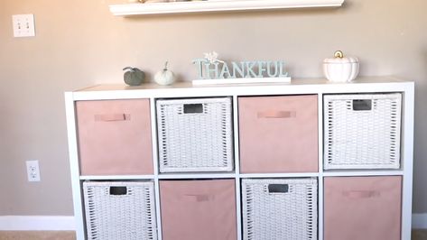 Cubby Dresser Ideas, Big Girl Rooms, Cubbies, Girl Room, Shelving Unit, Kids Bedroom, Locker Storage, Dresser, Shelves