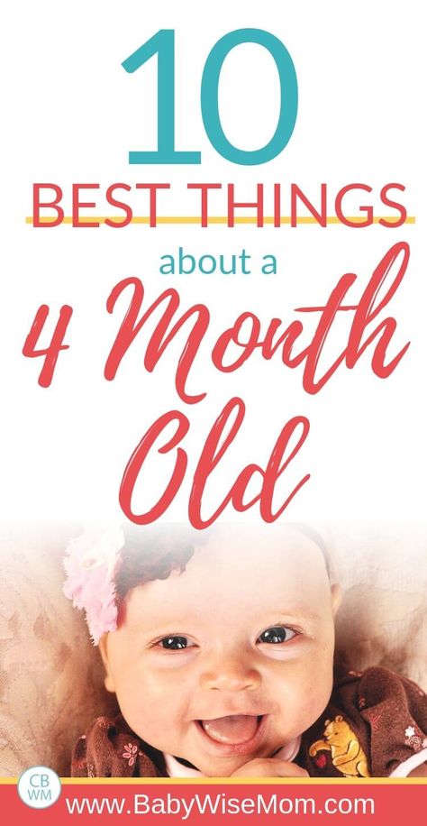 Things To Do With 4 Month Old, 4 Month Old Baby Milestones, 4 Month Old Milestones, 4 Month Old Activities, Baby At 4 Months, Baby 4 Months, Hannah Ann, Baby Storytime, Baby Wise