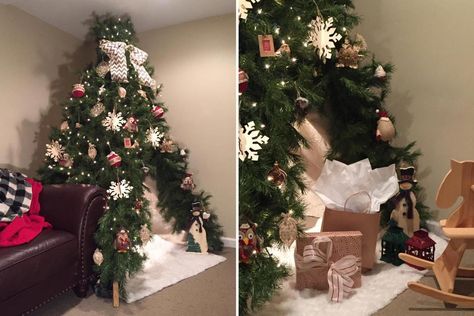 Mum impresses internet with Christmas tree TEEPEE that you can crawl inside Teepee Christmas Tree, Christmas Tree Teepee, Tree Teepee, Diy Tipi, Diy Teepee, Christmas Tree Branches, With Christmas Tree, Food Business, Health Tech