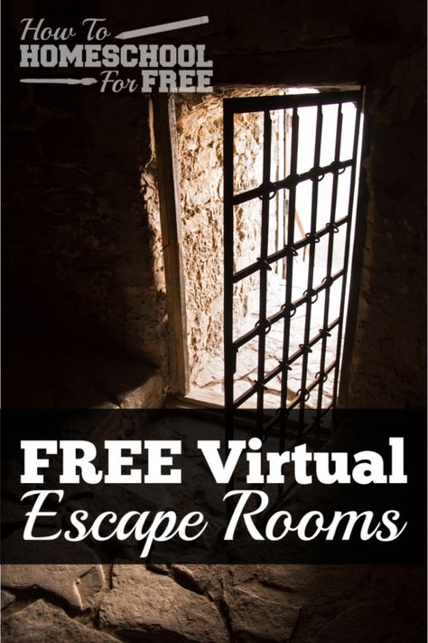 FREE Virtual Escape Rooms! Elementary Escape Room, How To Make Your Own Escape Room, Virtual Escape Room, Create Your Own Escape Room, Digital Escape Room Free, Name Games For Kids, Online Escape Rooms Free, Create Your Own Escape Room For Adults, Escape Room Diy