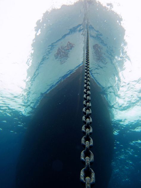 Anchor chain Anchor Aesthetic, Water Textiles, Marine Engineering, Ship Anchor, Boat Anchor, Dove Men, Anchor Chain, St Regis, Water Photography