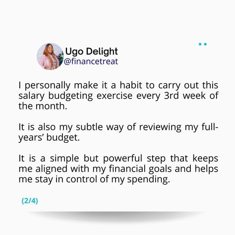 No time this time😮 So, if you haven’t already done this exercise, take a moment this weekend to do it. 📌Map out your spending plan for the next paycheck! Whether it’s rent, bills, savings, investing, or splurging on something you have been eyeing, plan it all out now! 💰Your paycheck is not just money coming in—it is a tool to help you build the life you want. Follow @personalfinancetreat for more Money Tips Send a DM now for that 1-on-1 clarification call you need. 🎉 Visit Profile fo... Spending Plan, Financial Goals, More Money, Money Tips, This Weekend, Budgeting, Do It, Carry On, The Next