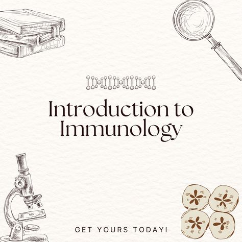 Struggling with immunology? Our comprehensive "Introduction to Immunology" notes are here to help! Designed for college students, these notes break down intricate topics into easy-to-understand concepts. Get the edge you need to ace your exams and boost your grades. #Immunology #StudyTips #CollegeStudents #ExamPrep #StudyHack #CollegeLife #ImmunologyNotes #TopGrades #AcademicSuccess #Immunology #StudyTips #CollegeStudents #ExamPrep #ImmunologyStudy #CollegeHacks #StudyNotes #AcademicExcellence Immunology Study Notes, Immunology Notes, Conclusion Paragraph, Biology Major, Body Paragraphs, Free Math Worksheets, Biology Notes, Exam Prep, Class Notes