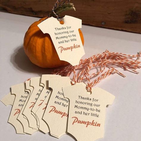 Just finished another adorable #Baby Onesie - "Little Pumpkin" . . . #pumpkin #littlepumpkin #pumpkinpatch #ilovefall #babyshower #BabyOnTheWay #babies #genderreveal #babyonesie #gifttags #babyboy #babygirl #genderneutral #surprisegenderbaby #babiesofinstagram #tagitup #babylove #customtags #newborn #babyshower #favors #babyontheway #itsaboy #itsagirl #babyshowerideas #babyshowerinspiration #babyshowerinspo #ecofriendly #madeinusa #Regram via @BpPtku_nvEC Lil Pumpkin Baby Shower, Pumpkin Theme Baby Shower, November Baby Shower, Baby Onesie Gift, Fall Baby Shower Themes, October Baby Showers, November Baby, Halloween Baby Shower Theme, Baby Shower Invitaciones