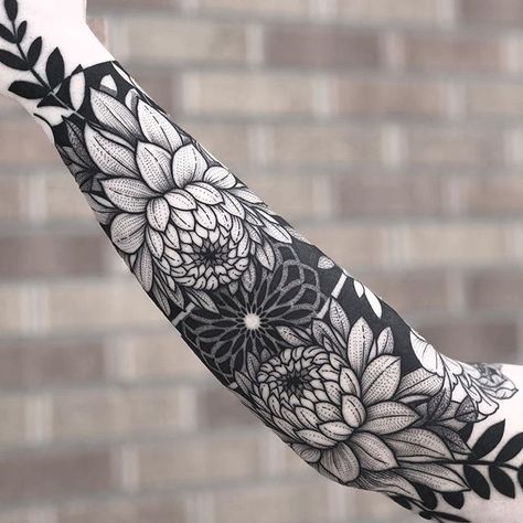 Tattoo by @jaycewallingford made at @allsacredtattoo - - - - - #allsacredtattoo #blackwork #blackworkerssubmission #btattooing… Stammestattoo Designs, Tato Maori, Sacred Tattoo, Tattoo Guide, Homemade Tattoos, Geometric Sleeve Tattoo, Blackout Tattoo, Forearm Tattoo Design, Floral Tattoo Sleeve