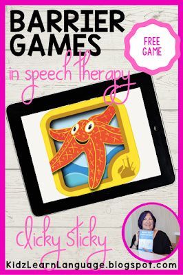 Try this app for barrier games in speech therapy. Kidz Learn Language: Barrier Games, Following Directions, Giving Descriptions - Is There an App for That? Kids Speech Therapy, Barrier Games, Augmentative Communication, Learn Language, Core Words, Language Barrier, Phonological Awareness, Speech Language Therapy, Following Directions