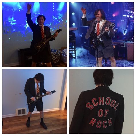 Jack Black School Of Rock Halloween Costume 2019 School Of Rock Halloween Costumes, Jack Black Halloween Costume, Jack Black Costume, School Of Rock Costumes, Jack Black School Of Rock, Music Halloween Costumes, Rock Halloween Costumes, School Of Rock Musical, Couple Costumes For Halloween