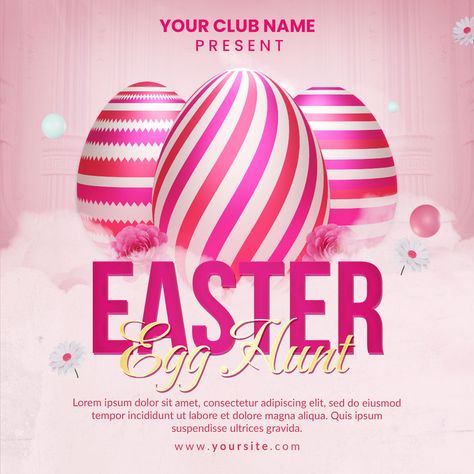 Modern Style Easter Egg Hunt Social Media Post Template#pikbest#templates Modern Easter Egg, Social Media Post Template, Easter Bunny Eggs, About Easter, Holiday Poster, Easter Holiday, Easter Holidays, Social Media Banner, Easter Sunday