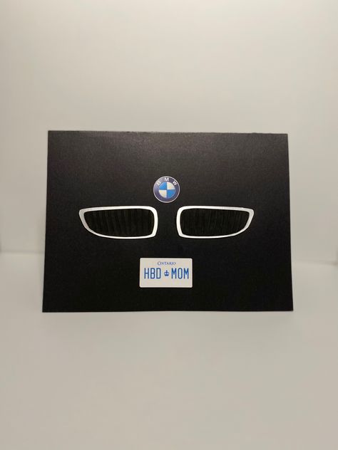 Car Birthday Card Diy, Bmw Gift Ideas, Handmade Cards For Boyfriend, Car Card, Creative Birthday Cards, Birthday Presents For Him, Bf Gifts, Birthday Cards For Boyfriend, Diy Gifts For Him