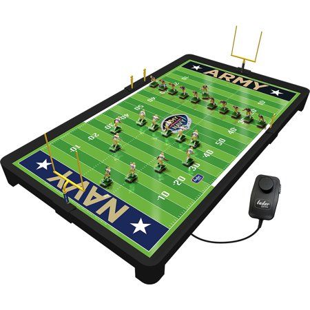 Army-Navy Electric Football Game Set, Blue Army Vs Navy, Football Board Game, Electric Football, Yard Sticks, Football Accessories, Football Field, Army & Navy, United States Navy, United States Army