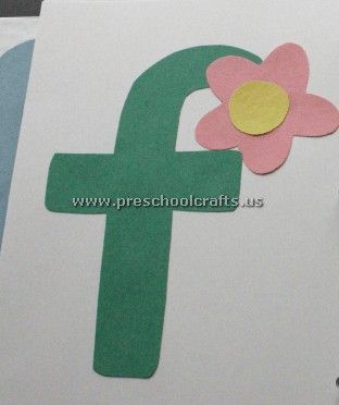 Letter F Craft Ideas for Kids - Preschool and Kindergarten Lowercase F Craft, Letter F Crafts, Craft Ideas For Kindergarten, Lowercase F, Letter F Exploration, F Is For Flower, Letter F Books, F Craft, Curriculum Themes