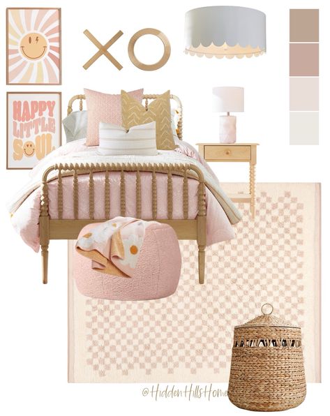 Girls Room Decor Ideas, Toddler Girls Bedroom, Boho Girls Bedroom, Decor Mood Board, Decorating Toddler Girls Room, Boho Girls Room, Girls Room Colors, Girls Bedroom Decor Ideas, Bedroom For Girls Kids