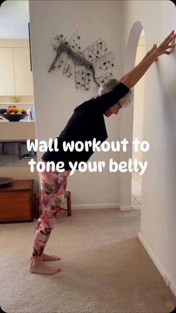 Easy Diy Hacks, Wall Workout, 21 Day Challenge, Easy Yoga Workouts, Beginner Workout, Abdominal Muscles, Toning Workouts, Flexibility Workout, Senior Fitness