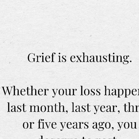 Marie-Claude Goudreau✨Grief Support on Instagram: "A gentle reminder (for us, myself included!) that a few days of bereavement leave don’t count as rest 🤓

Grief is exhausting.
A kind of soul exhaustion that demands a lot of rest.

It’s ok to slow down, no matter what the world says. 

It’s ok to slow things way down (when your body demands it of course, for some of us, slowing down can feel unsafe and we might need a little more support & resourcing) 

Rest.
Pause. 
Reflect.
Breathe. 
Process. 

I wish more people understood this about me 😆 I need A LOT of sleep & unproductive time now… yes, still 🥰

As I have done a different type of grief work over the last year, therapy through a nervous system lens, my body has also been in a lot of pain 😅 

I feel like I am unthawing … my ability Soul Exhaustion, Griefing Your Mom, Wake Up Earlier, Feeling Low, A Gentle Reminder, I Wake Up, Bring Up, How To Wake Up Early, I Have Done