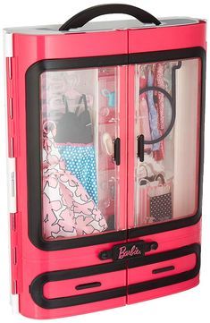 Barbie Fashionsita, Armario Fashion con ropa y accesorios (Mattel DMT57): Amazon.es: Juguetes y juegos Barbie Doll Set, Doll Closet, Cool Toys For Girls, Portable Closet, Princess Toys, Barbie Doll House, Barbie Toys, Barbie Fashionista