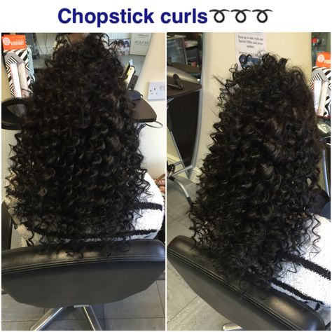 Chop stick curls Chop Stick Curls, Chopstick Curls, Chopsticks Crafts, Crafts Cute, My Stuff, Blow Dry, Chopsticks, Hair Colors, Hair Highlights