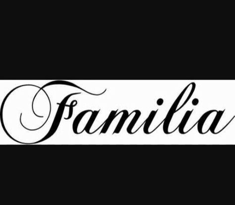 Familia / text , font , family in spanish Family In Spanish, Font Tattoos, Tattoo Stars, Spanish Tattoos, Tattoo Fonts Alphabet, Graffiti Art Letters, Chicano Style Tattoo, Text Tattoo, Lettering Alphabet Fonts