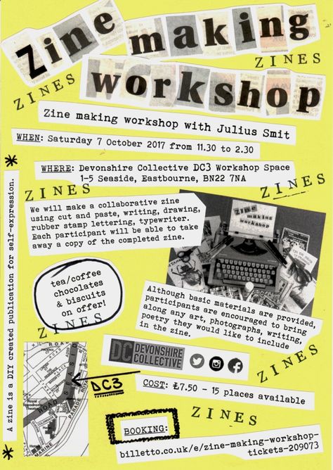 Strips of copy cut and pasted.  Zine making workshop – pen fight Zine Making, Punk Zine, Cats Food, Art Zine, Zine Design, A Group Of People, Photography Music, Design Rules, Group Of People