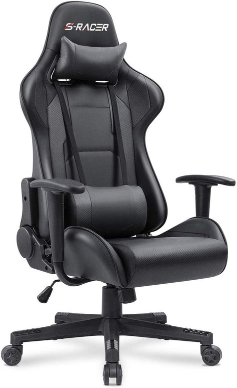 Leather Desk Chair, Office Gaming Chair, Chair Diy, Play Computer Games, Racing Chair, Setup Gaming, Swivel Chair Desk, Chair Office, Modern Office Chair