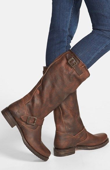 Frye 'Veronica Slouch' Boot (Wide Calf) | Nordstrom Boots And Jeans, Frye Veronica, Gorgeous Boots, Slouch Boots, Looks Country, Frye Boots, Slouched Boots, Wide Calf Boots, Wide Calf