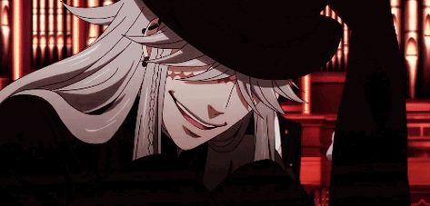 Black Butler Banner Gif, Manhwa Banner, Undertaker Gif, Adrian Crevan, Disc Banner, Salazar Slytherin, Black Butler Undertaker, Black Butler Funny, Black Butler 3