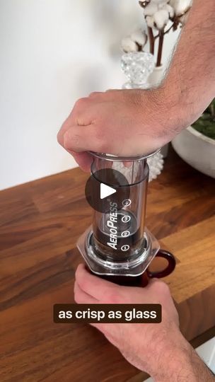 3.8K views · 1K reactions | AeroPress Clear | It’s finally here 😍 The AeroPress Clear brews with the crystal clarity I know and love in a beautiful new clear package that calls back to the very first... | By Daddy Got Coffee | Facebook Aero Press Coffee Brewing, Aeropress Coffee, Recipe Notes, Call Backs, Tea Recipes, Coffee Brewing, Coffee Tea, Coffee Maker, Packaging