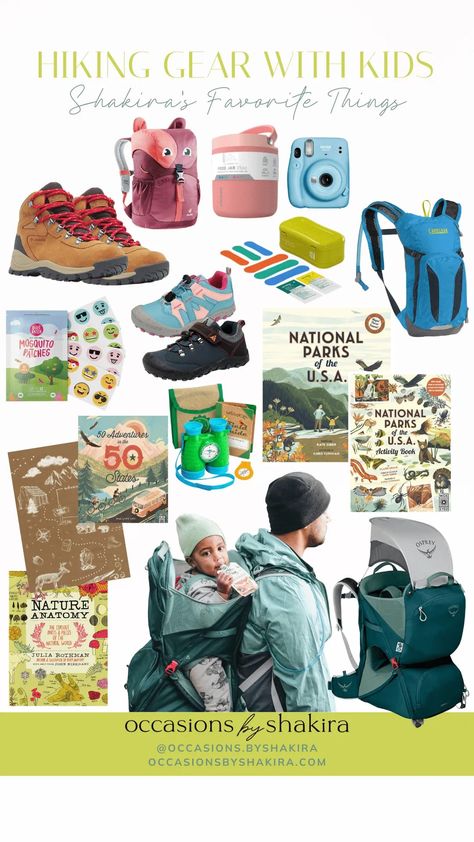 Hiking Essentials For Kids, Camping Essentials For Kids, Kids Hiking Gear, Toddler Vacation, Outdoorsy Kids, Kids Camping Gear, Camping Kids, Kids Hiking, Camping With Toddlers